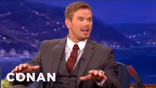 Kellan Lutz Is A Secret Science Nerd  CONAN on TBS [upl. by Ailaht]