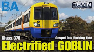 Electrified GOBLIN  Class 378  London Overground  Gospel Oak Barking Line  Train Simulator [upl. by Armalda543]