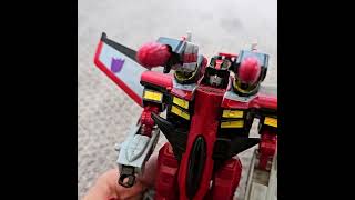 Starscreams Missiles transformers toys [upl. by Anelleh]