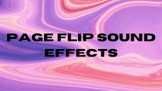 Book Page Flip Sound Effects [upl. by Jere]