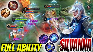 Silvana Build Full Ability Lifesteal  Critical  Burst  Attack Speed  Silvanna Best Build 2022 [upl. by Nayrda]