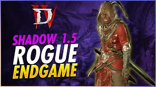 Updated Rogue Shadow Build For End Game Is CRAZY 50100 Guide  Diablo 4 [upl. by Atikim]