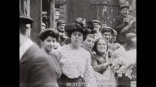 Superb Footage of the East End of London in the 1900s  Film 1011683 [upl. by Liagaba105]