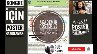 📁🖋 AKADEMİK POSTER HAZIRLAMAK 🖋KOLAY POSTER HAZIRLAMA YOLLARI NELERDİR 🖋PREPARING ACADEMIC POSTERS [upl. by Ettezil]