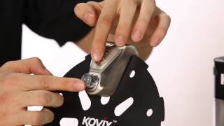 Kovix Motorcycle LockKNL5 official version [upl. by Yehudi]