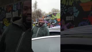 Meek Mill Pulls up on Gillie Da Kid [upl. by Zoara]