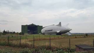 Airlander 10 back in hangar [upl. by Enovahs842]