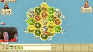 Lets Play Settlers of Catan Part 1 Too Epic for a Tutorial [upl. by Rusticus]