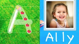 Little Writer Tracing Letters Numbers Words and Shapes free iPadiPhone app demo [upl. by Pendleton]