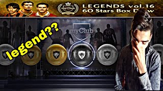 legends vol16 box draw black ball PES 2018 MOBILE [upl. by Robenia933]