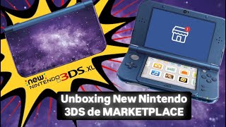 Unboxing New Nintendo 3DS XL Galaxy desde MARKETPLACE [upl. by Aneladgam]