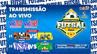 CAMPEONATO BREVENSE DE FUTSAL  AO VIVO  VELOZES X ANTERO FC  CASC X MATONENSE [upl. by Ariadne]