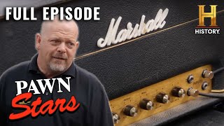 Pawn Stars Rockstar Amp Gets Rick AMPED UP S14 E25  Full Episode [upl. by Brazee]