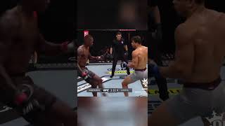 Kick 🦵 Show Saying ‘Welcome’ to Opponents in UFC Paulo Costa vs 🆚 vs Israel Adesanya🤦 [upl. by Ahsenra]