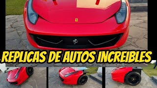 Replicas de autos Impresionantes [upl. by Leahsim]