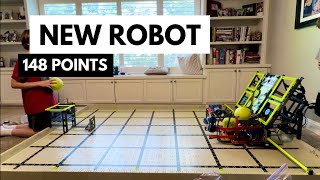 NEW ROBOT 148 Point Driver Skills  VEX IQ Rapid Relay  Chewbotca [upl. by Saref]