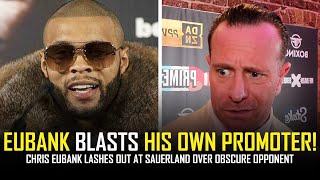 🤣 CHRIS EUBANK JR RIPS SAUERLAND OVER OBSCURE OPPONENT 🤣 [upl. by Yzzo]