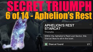 Starcat 6 of 14  Aphelions Rest Destiny 2 [upl. by Bidle]