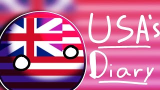 Dear diory  USA Countryballs animation [upl. by Gallagher500]