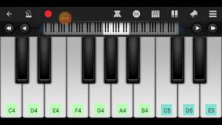 How To Play Haminations Intro On Piano [upl. by Swithbart]