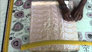 Anarkali Dress Tutorial  Part 1 Top Cutting [upl. by Edaw]