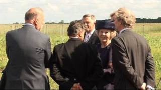 Koningin opent megaradiotelescoop LOFAR 2010 [upl. by Arlen]