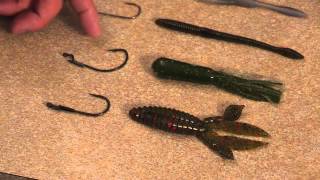 Kevin VanDam on Choosing Hooks for Soft Plastic Baits [upl. by Ardnohsed5]