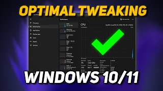 Change These SETTINGS to OPTIMIZE Windows 1011 for GAMING amp Performance  2023 [upl. by Birgitta]