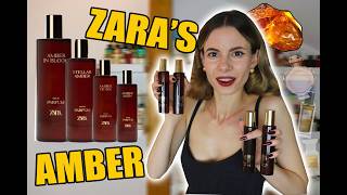 BEST ZARAs COLLECTION YET🤔 New AMBER Fragrances by ZARA Review [upl. by Chancellor]