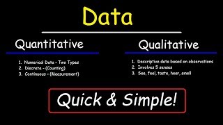 Qualitative and Quantitative [upl. by Yellah358]