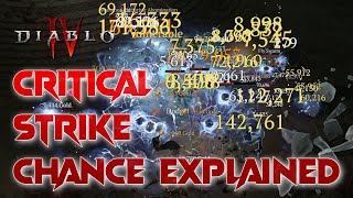 Critical Strike Chance Explained  Diablo 4 [upl. by Raamaj293]