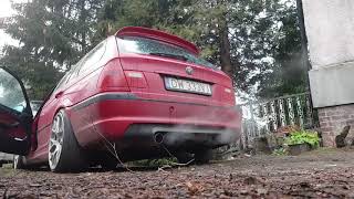 E46 330i Supercharged  Schmiedmann headers sound [upl. by Loralie987]