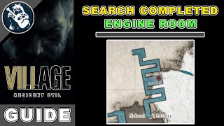 Search Completed Engine Room in Resident Evil 8 Village  Items Location  Heisenberg Factory [upl. by Dent]