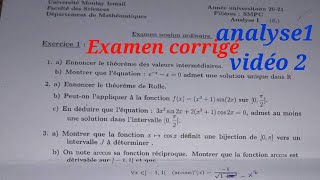 V2 Analyse 1 s1 SMPC mknes [upl. by Amice418]