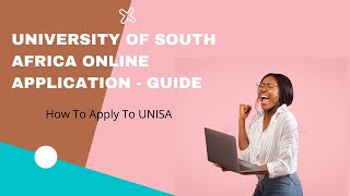 How to apply for admission at UNISA Unisa online application UNISA application [upl. by Anaoy30]