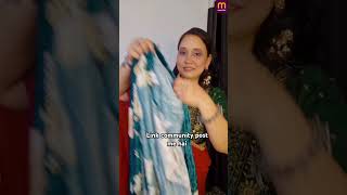 Naya zamana Naya collection review meesho shorts unboxing bedsheet [upl. by Atir]