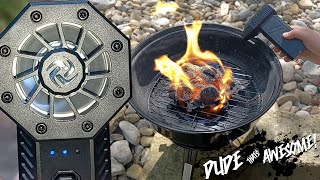 Turbo Powered Jet Fan  Test amp Review [upl. by Margaux239]