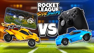 Controller Vs Touch Players at EVERY Rank in Rocket League Sideswipe Whos Better [upl. by Hajar]