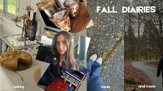 fall vlog  resetting target haul baking amp more [upl. by Marissa83]