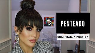 Penteado com Franja [upl. by Anomahs]