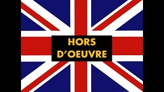 How to pronounce quot Hors doeuvre quot in English Authentic British accent [upl. by Fons]