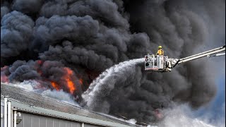 Grote brand Hazerswoude brand Benthuizen brand Zoetermeer vandaag Brand Alphen [upl. by Margalo]