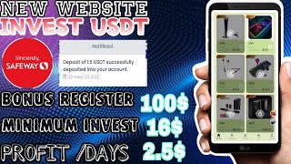 💵REVIEW SAFEWAY THE LATEST USDT MINING IN 2023 INSTANT WITHDRAWAL GRADED REWARDS [upl. by Eatnom998]