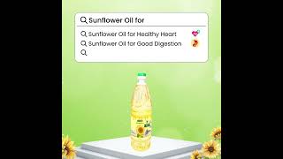 Benefits Of Sunflower Oil [upl. by Bessie]