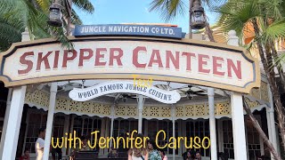 Jungle Skipper Canteen Dinner Review  Magic Kingdom Walt Disney World [upl. by Hannaj573]