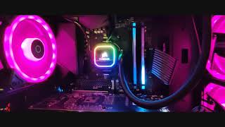 AIO Installation tutorial H100i RGB PRO XT [upl. by Grani241]