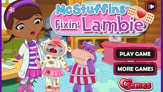 Doc McStuffins Games Online  Doc McStuffins Fixing Lambie Game [upl. by Ranna]