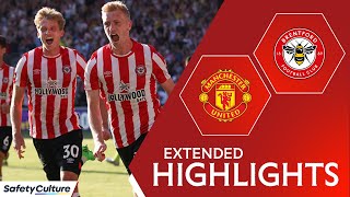 Brentford 40 Manchester United  Extended Highlights [upl. by Meid]