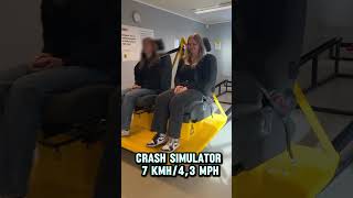 Crash Simulation 7 kmh 45 mph by MrTraffiQ For educational purposes only [upl. by Nadirehs]