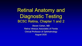 Retina Anatomy and Diagnostic Testing [upl. by Nelram]